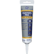 GE Siliconized Acrylic Painter's Pro 5.5 Oz. Clear Latex Caulk