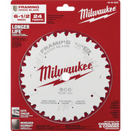 Milwaukee 6-1/2 In. 24-Tooth Framing Circular Saw Blade