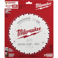 Milwaukee 8-1/4 In. 24-Tooth Framing Circular Saw Blade