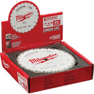 Milwaukee 7-1/4 In. 24-Tooth Framing Circular Saw Blade  Bulk