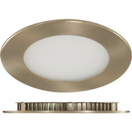 Liteline Trenz ThinLED 4 In. New Construction/Remodel IC Rated Brushed Nickel 650 Lm. 4000K Recessed Light Kit