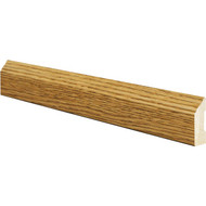 Inteplast Building Products 3/8 In. W. x 1-5/16 In. H. x 7 Ft. L. Ultra Oak Polystyrene Stop Molding