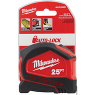 Milwaukee 25 Ft. Compact Auto Lock Tape Measure