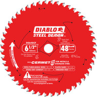 Diablo Steel Demon 6-1/2 in. x 48 Tooth Cermett II Carbide Metals and Stainless Steel Cutting Saw Blade  Bulk