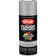 Krylon Fusion All-In-One Metallic Spray Paint & Primer  Silver