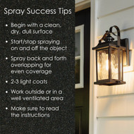 Krylon Fusion All-In-One Metallic Spray Paint & Primer  Black Stainless