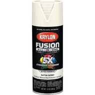 Krylon Fusion All-In-One Satin Spray Paint & Primer  Ivory