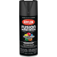 Krylon Fusion All-In-One Textured Spray Paint & Primer  Black