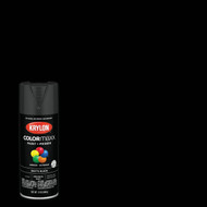 Krylon Colormaxx Matte Spray Paint & Primer  Black