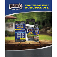 Amdro Quick Kill Ready To Use Tablet Mosquito Bombs  (6-Pack)