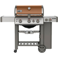 Weber Genesis II SE-330 3-Burner Copper 39 000 BTU LP Gas Grill with 12 000 BTU Side -Burner