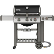Weber Genesis II SE-330 3-Burner Black 39 000 BTU Natural Gas Grill with 12 000 BTU Side -Burner