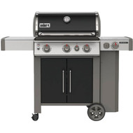 Weber Genesis II E-335 3-Burner Black 39 000 BTU LP Gas Grill with 12 000 BTU Side -Burner