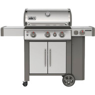 Weber Genesis II S-335 3-Burner Stainless Steel 39 000 BTU LP Gas Grill with 12 000 BTU Side -Burner
