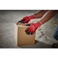 Milwaukee Unisex Large Nitrile Coated Cut Level 1 Work Glove