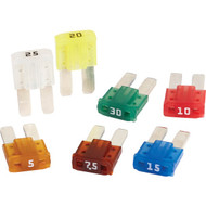 Bussmann ATR (Micro II) Fuse Assortment with Fuse Puller (7-Piece)