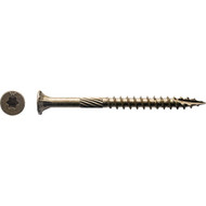 Big Timber #10 x 3 In. Bronze Flat Head Wood Screw (64 Ct.  1 Lb.)
