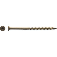 Big Timber #10 x 3-1/2 In. Bronze Flat Head Wood Screw (54 Ct.  1 Lb.)