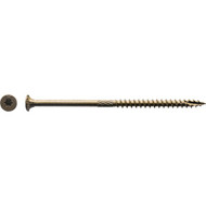 Big Timber #10 x 4 In. Bronze Flat Head Wood Screw (48 Ct.  1 Lb.)