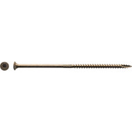 Big Timber #10 x 5 In. Bronze Flat Head Wood Screw (37 Ct.  1 Lb.)