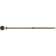 Big Timber #10 x 6 In. Bronze Flat Head Wood Screw (32 Ct.  1 Lb.)