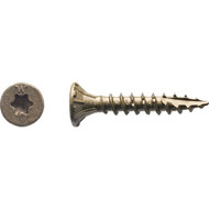 Big Timber #8 x 1 In. Bronze Flat Head Wood Screw (287 Ct.  1 Lb.)