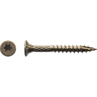 Big Timber #9 x 1-1/2 In. Bronze Flat Head Wood Screw (140 Ct.  1 Lb.)