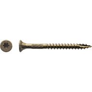 Big Timber #9 x 2 In. Bronze Flat Head Wood Screw (118 Ct.  1 Lb.)