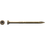 Big Timber #9 x 2-3/4 In. Bronze Flat Head Wood Screw (83 Ct.  1 Lb.)
