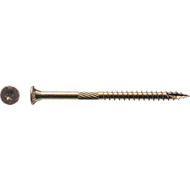 Big Timber #9 x 2-3/4 In. Yellow Zinc Flat Head Wood Screw (86 Ct.  1 Lb.)