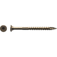 Big Timber #10 x 3 In. Bronze Flat Head Wood Screw (320 Ct.  5 Lb.)
