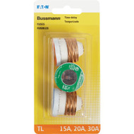 Bussmann 15A  20A  30A BP/TL Time-Delay Plug Fuse