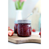 Ball Collector's Edition 1/2 Pint Regular Mouth Aqua Vintage Canning Jar (4-Count)