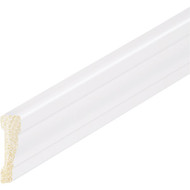 Inteplast Building Products 11/16 In. W. x 2-3/8 In. H. x 7 Ft. L. Crystal White Polystyrene Colonial Casing