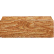 Inteplast Building Products 1/2 In. W. x 3-7/16 In. H. x 8 Ft. L. Majestic Oak Polystyrene Colonial Base Molding