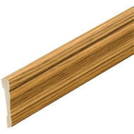 Inteplast Building Products 11/16 In. W. x 2-3/8 In. H. x 7 Ft. L. Ultra Oak Polystyrene Colonial Casing