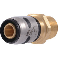 SharkBite EvoPex 1/2 In. x 1/2 In. MPT Push-to-Connect Plastic Connector