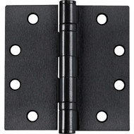 Tell Commercial Stainless Steel 4 In. Square Ball Bearing Hinge with Removable Pin