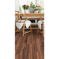 Shaw Classic Designs Kings Canyon Cherry 7-1/2 In. W x 50-3/4 In. L Laminate Flooring (26.8 Sq. Ft./Case)