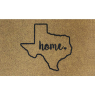 Americo Home 18 In. x 30 In. Tan KoKo+ Texas Home Door Mat