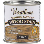 Varathane Fast Dry Golden Oak Urethane Modified Alkyd Interior Wood Stain  1/2 Pt.