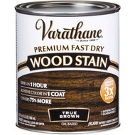 Varathane Fast Dry True Brown Urethane Modified Alkyd Interior Wood Stain  1 Qt.