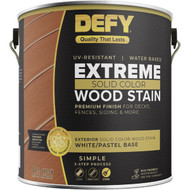 Defy Extreme Solid Color Wood Stain  White/Pastel  1 Gal.