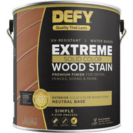 Defy Extreme Solid Color Wood Stain  Neutral  1 Gal.