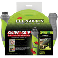 Flexzilla SwivelGrip 5/8 In. Dia. x 3 Ft. L. Drinking Water Safe Leader Hose with Male & Female Couplings