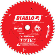 Diablo 7-1/4 In. 56-Tooth Aluminum Circular Saw Blade