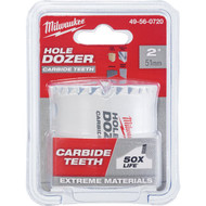 Milwaukee HOLE DOZER 2 In. Hole Saw with Carbide Teeth