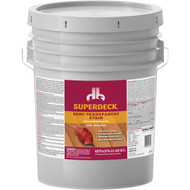 Duckback SUPERDECK Semi-Transparent Exterior Stain  Redwood  5 Gal.