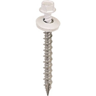 Acorn International 2 In. Washered Bright White Metal To Wood Screw (250 Ct.)