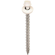 Acorn International 2-1/2 In. Washered White Metal To Wood Screw (250 Ct.)